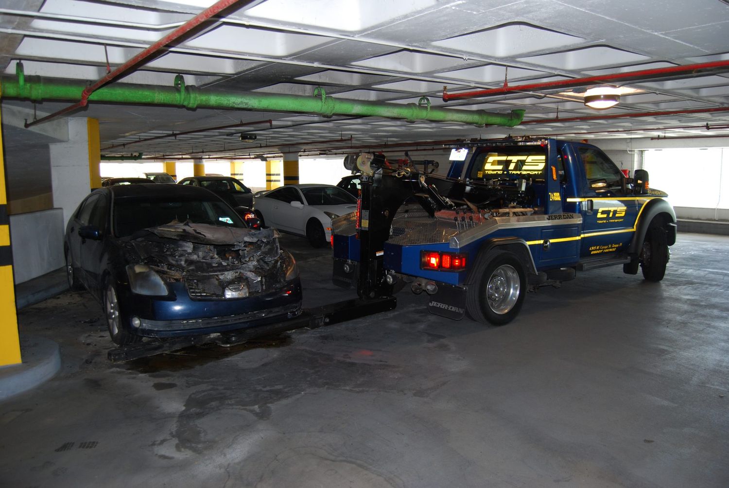 CTS handling a private-property vehicle removal